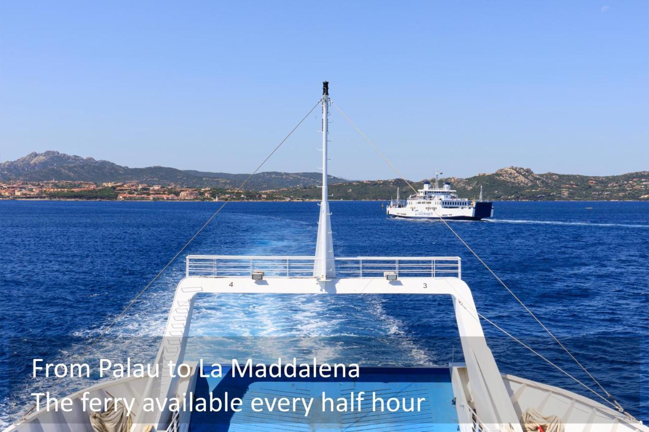 Baia Del Faro Aparthotel Palau Bagian luar foto