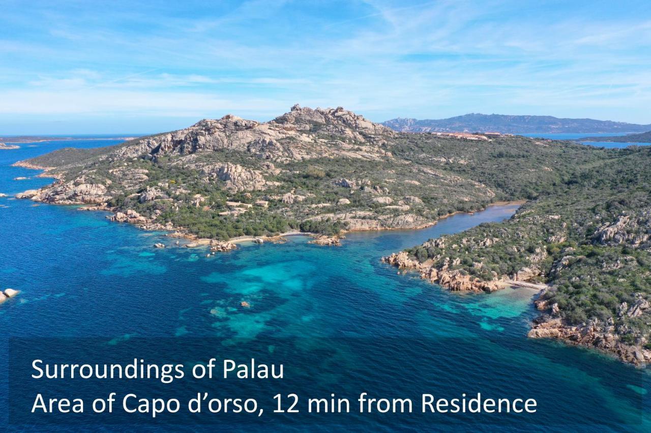 Baia Del Faro Aparthotel Palau Bagian luar foto