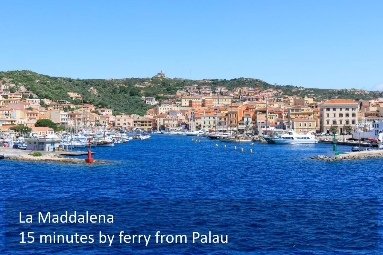 Baia Del Faro Aparthotel Palau Bagian luar foto